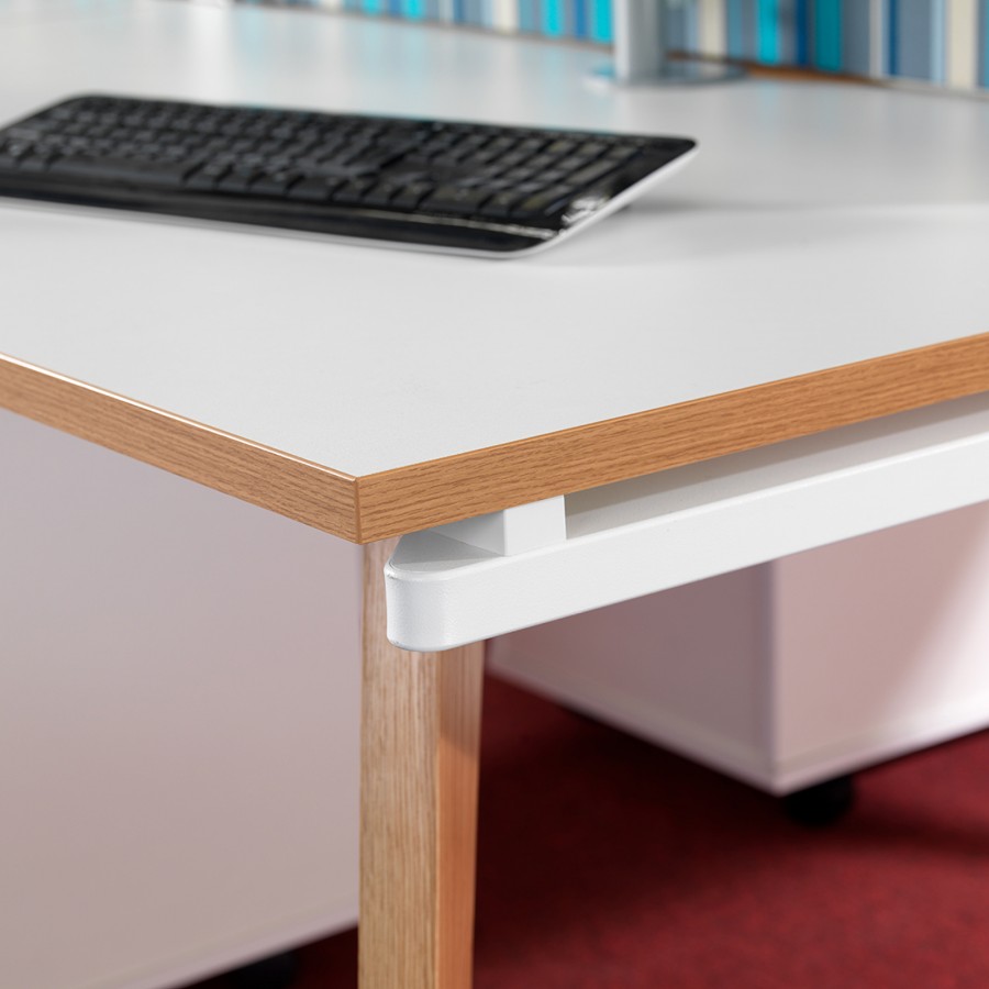 Fuze 1600mm Deep Back to Back Desk - 2 Pod